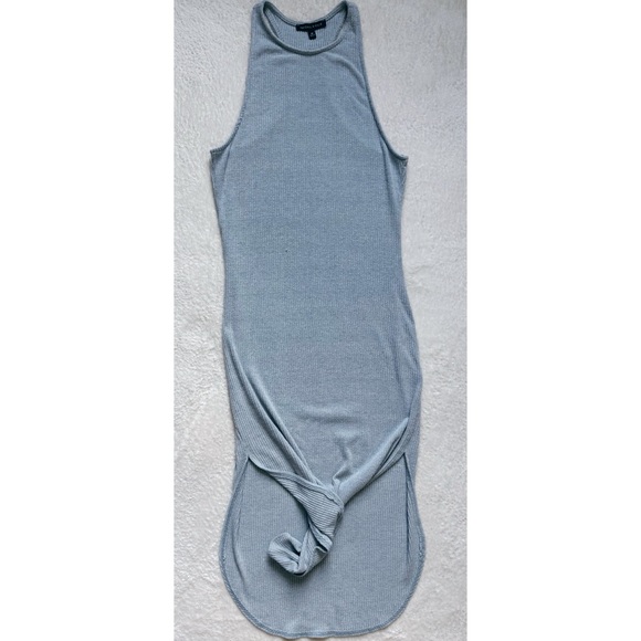 KENDALL & KYLIE 🩵 RIBBED MIDI DRESS - Picture 1 of 6